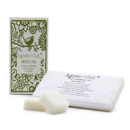 White Fig Wax Melts, Box of 8 - Agnes + Cat