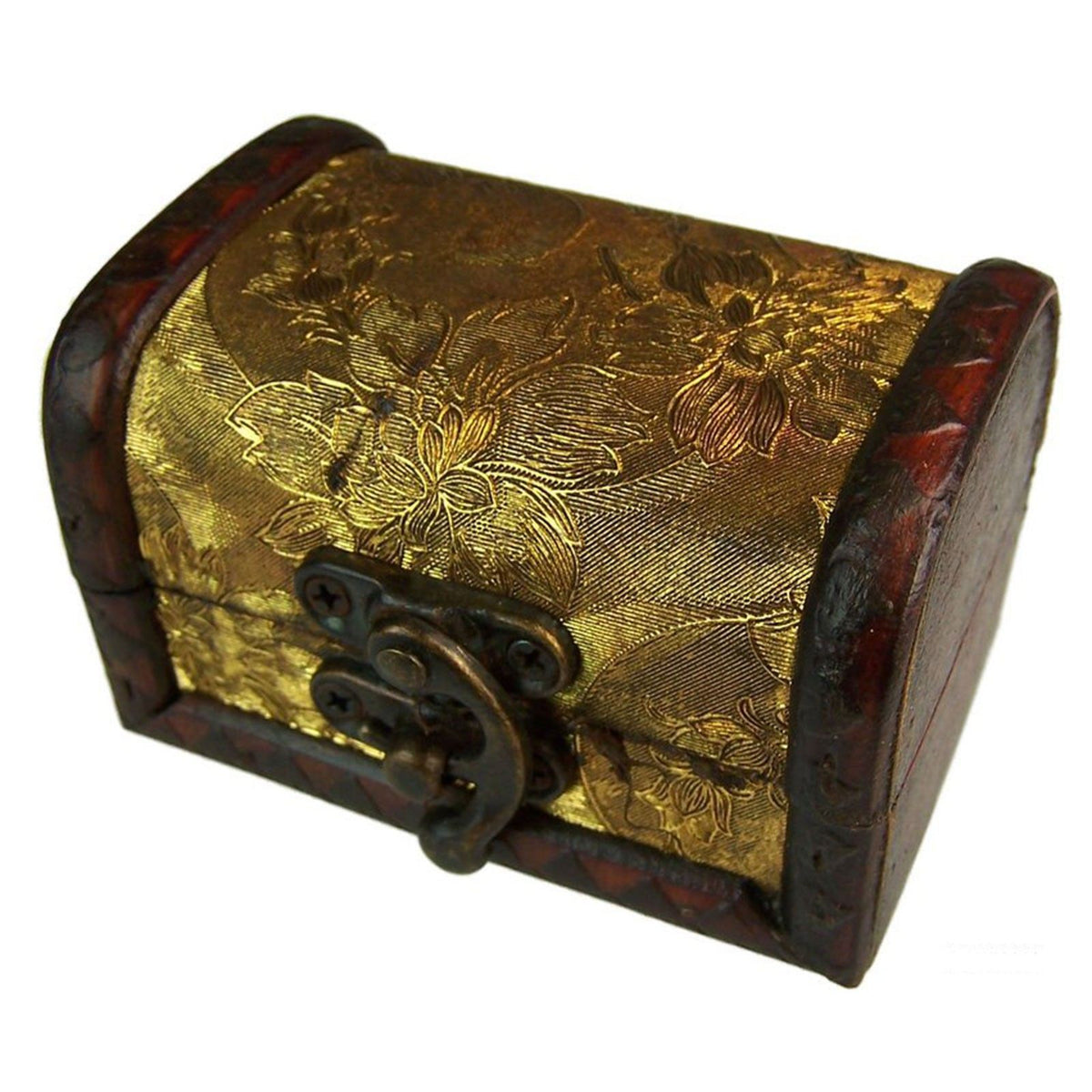 Gold Panel Colonial Vintage Style Box, Medium