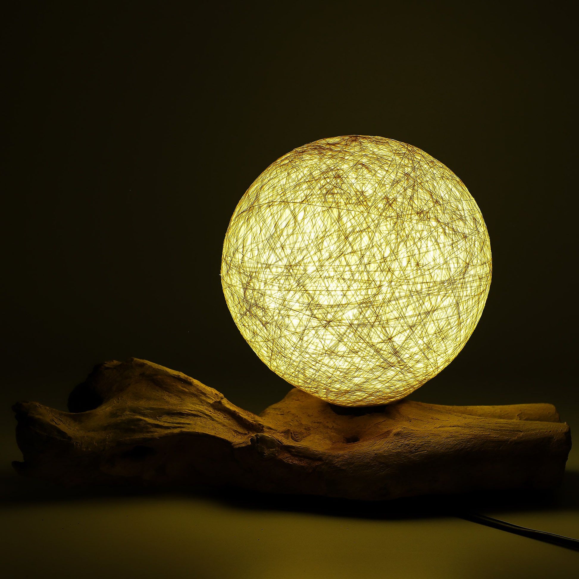 DriftGlow Lamp Cotton Wrap Cream Shade – product image 6
