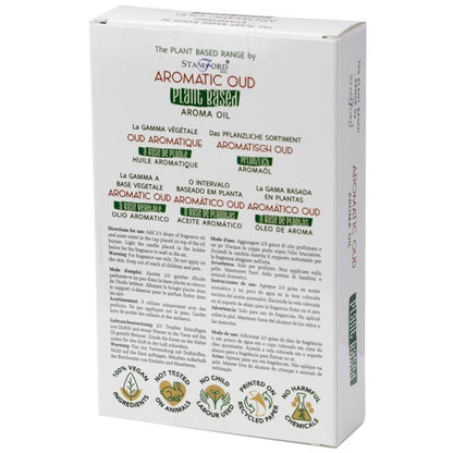 Aromatic Oud Plant Based Aroma Oil, 10ml