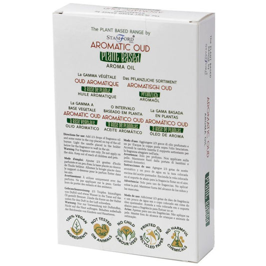 Aromatic Oud Plant Based Aroma Oil, 10ml