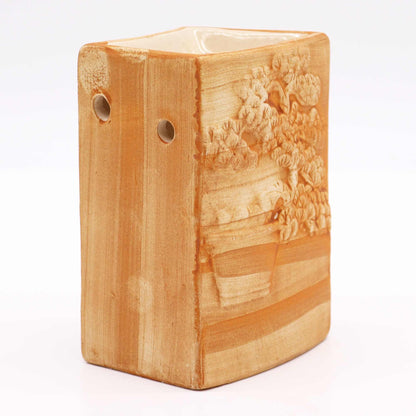 Bonsai Harmony Oil Burner – Hand-Painted Natural Ceramic – lifestyle shot