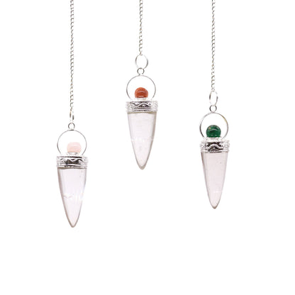 Rock Crystal Cone & Silver Ring - Asst | Auro & Co