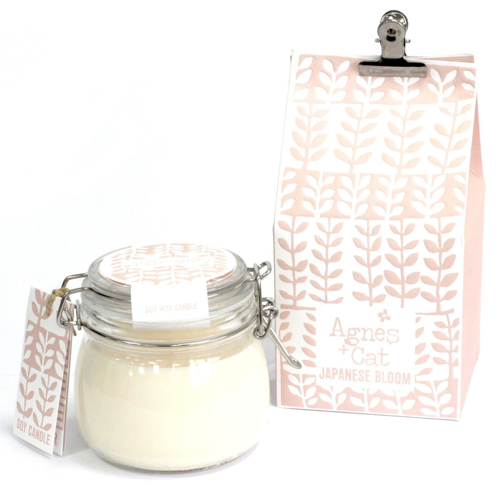 Agnes + Cat Kilner Jar Candle - Japanese Bloom | Auro & Co