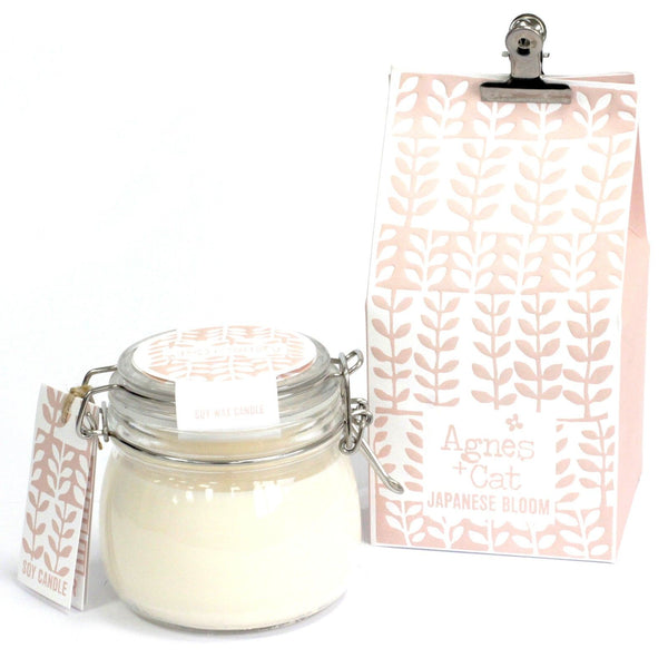 Agnes + Cat Kilner Jar Candle - Japanese Bloom | Auro & Co