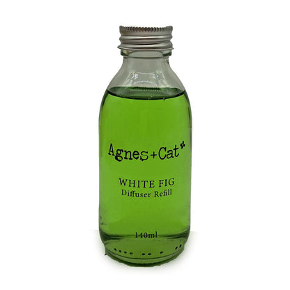 Agnes + Cat Reed Diffuser Refill - White Fig 150ml – lifestyle shot