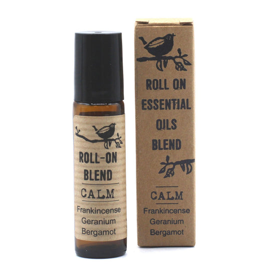 Calm Roll-On Essential Oil Blend - Agnes + Cat