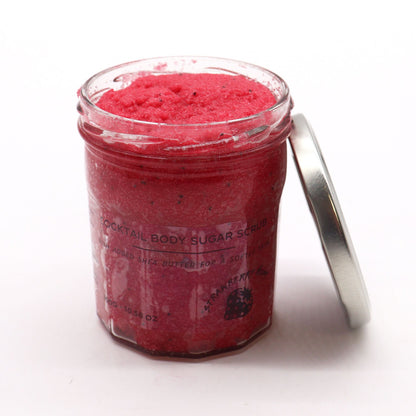 Fragranced Sugar Body Scrub - Strawberry Rum 300g – detail view