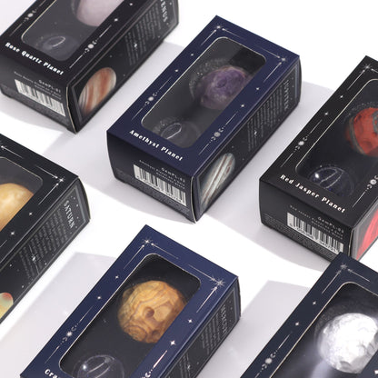 Red Jasper Planet on a Sola Goldstone Stand (MARS) – product image 8