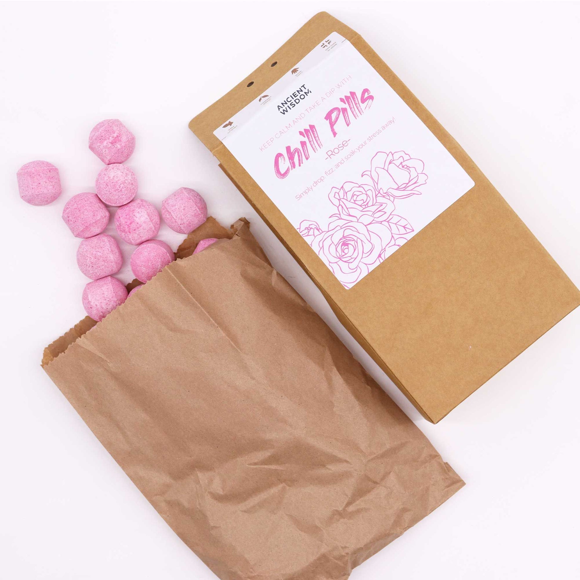 Chill Pills Gift Pack 350g - Rose – detail view