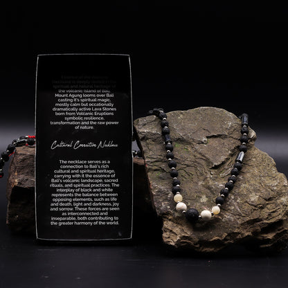 Essence of the Volcano Necklace - Cultural Connection – lifestyle shot