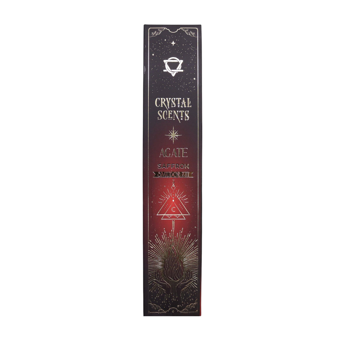 Saffron Red Agate Crystal Scents Smudge Incense