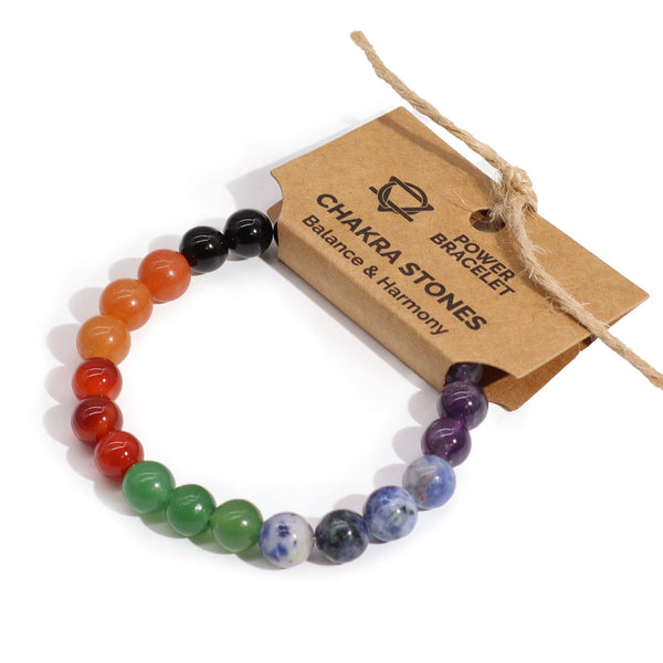 Power Bracelet - Chakra Stones | Auro & Co