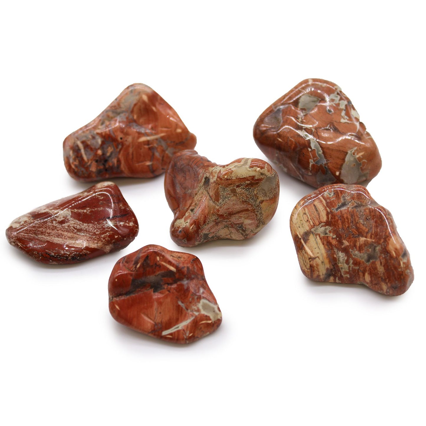Large African Tumble Stones - Light Jasper - Brecciated | Auro & Co