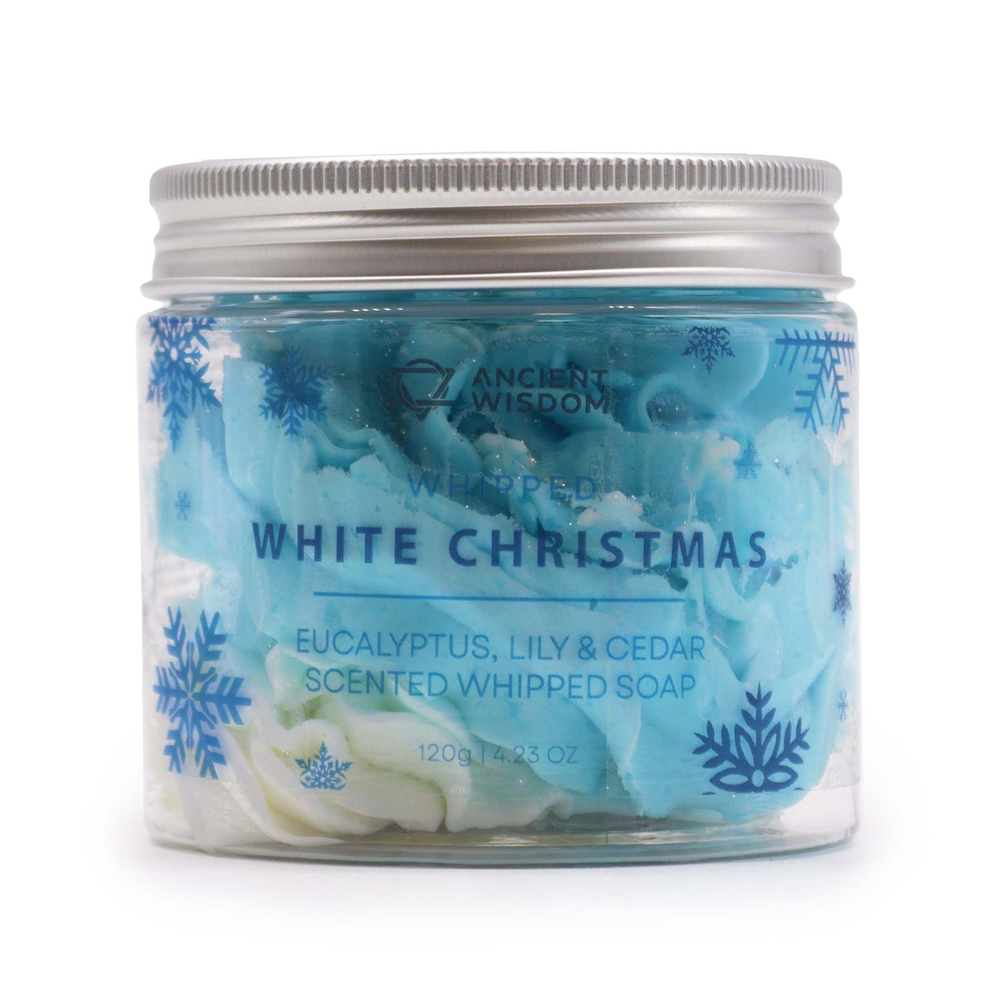 White Christmas Whipped Soap 120g | Auro & Co