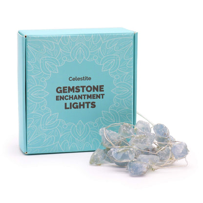 Gemstone Enchantment Lights - Celestite | Auro & Co