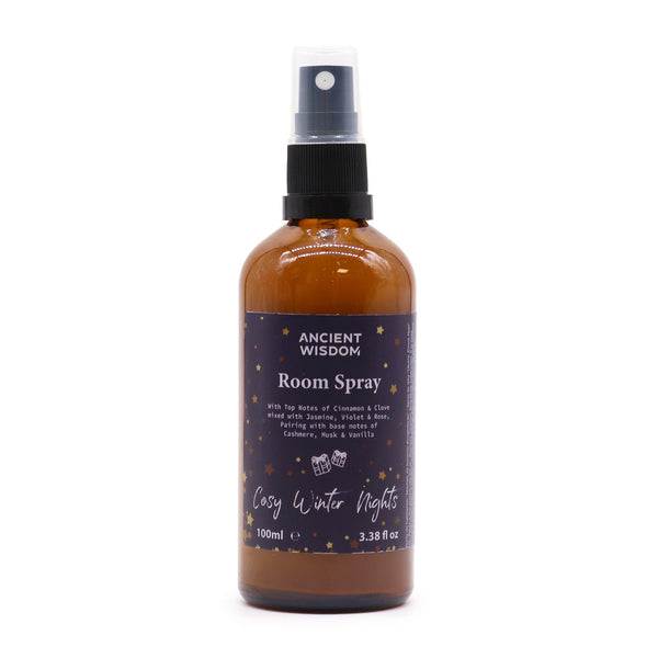 Cosy Winter Nights Room Spray 100ml | Auro & Co