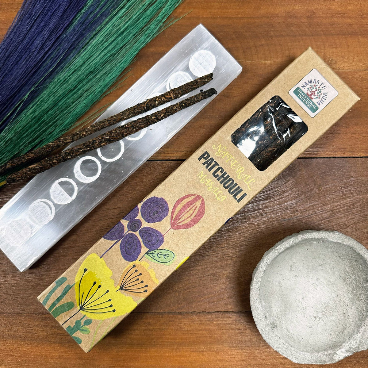 Patchouli Masala Incense Sticks, approx. 11 Sticks