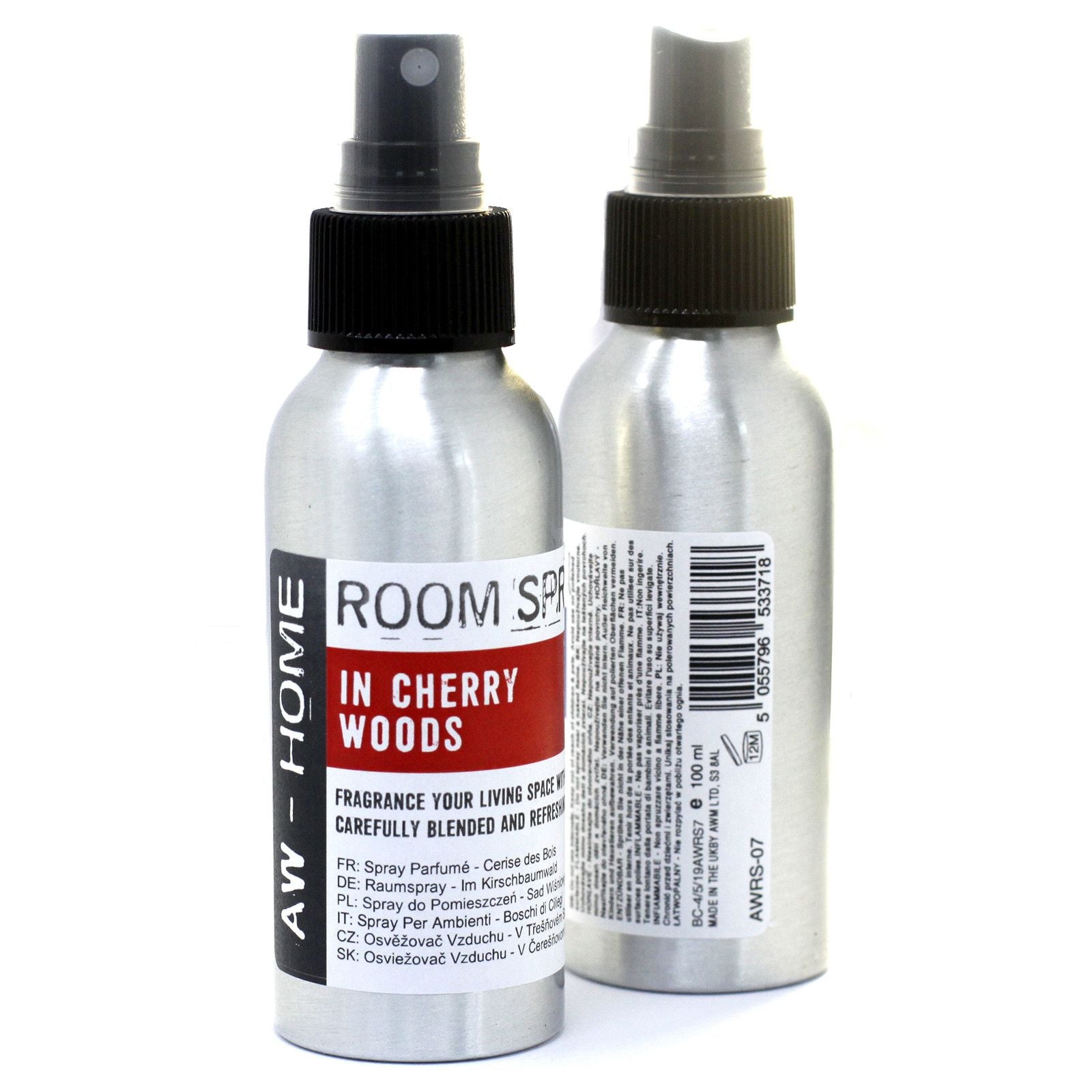 100ml Room Spray -  In Cherry Woods – detail view