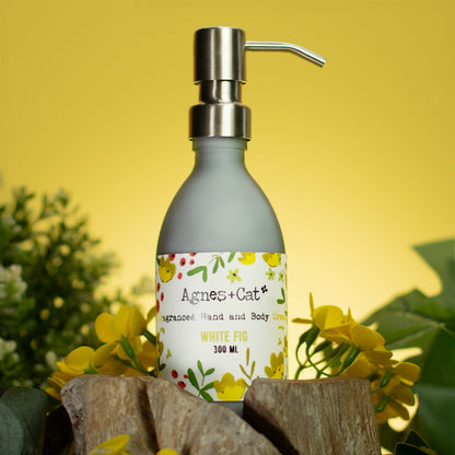 Agnes + Cat Hand & Body Cream - White Fig – detail view