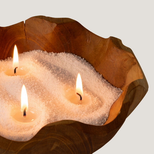 Blush Bloom Candle Sand - Warm Honey, 300g