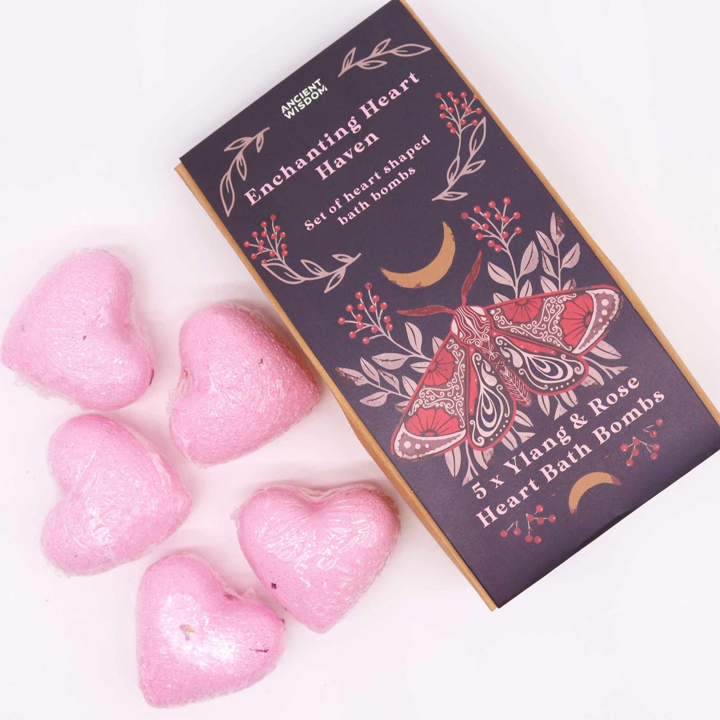 Enchanting Heart Heaven Bath Heart Gift Set – packaging