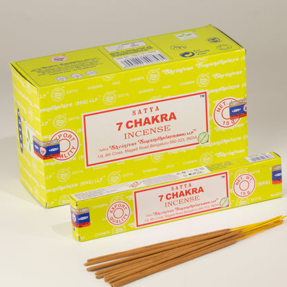 7 Chakra Satya Incense, 15g