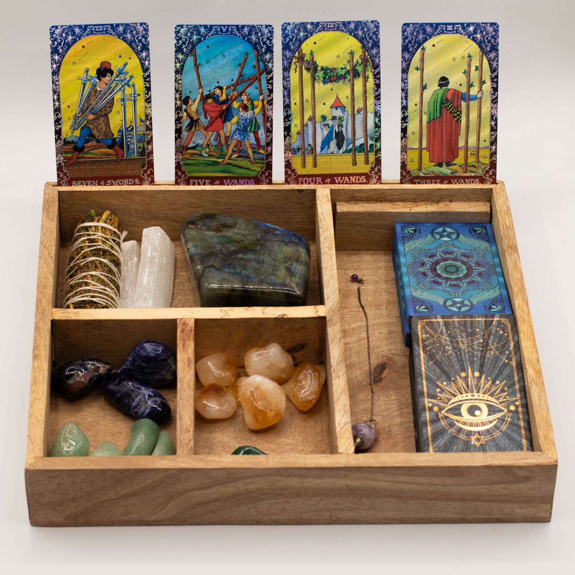 Four Section Tarot Box with Card Holder – product image 5