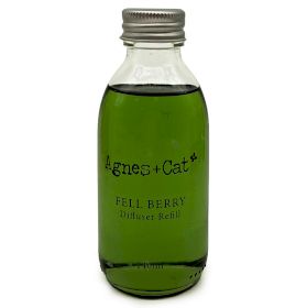 Agnes + Cat Reed Diffuser Refill - Fell Berry 100ml – packaging