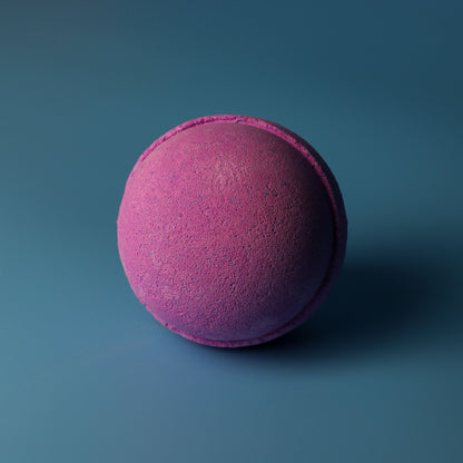 Set of 3 Blackberry Bath Bombs – lifestyle shot