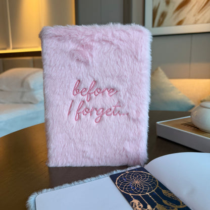 Soft Book Dream Journal - 80 pages - Before I Forget – detail view