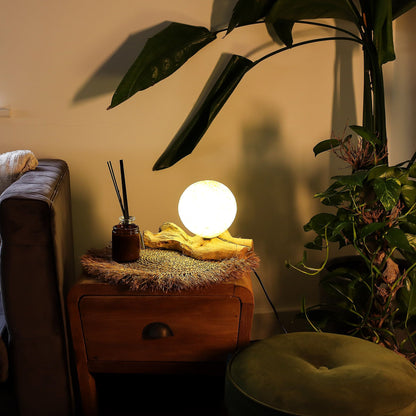 DriftGlow Lamp Cotton Wrap Cream Shade – product image 7
