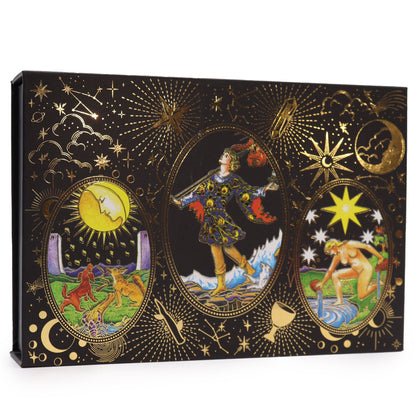 Gold Foil Tarot - Let the Magic Begin - Gift Set – detail view