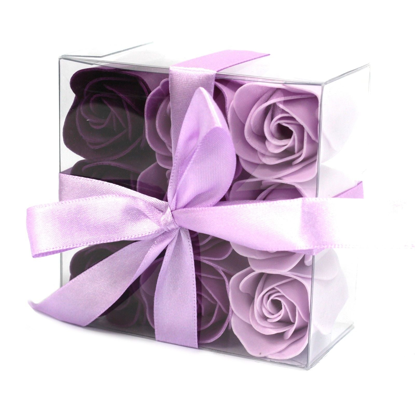 Set of 9 Soap Flower - Lavender Roses | Auro & Co