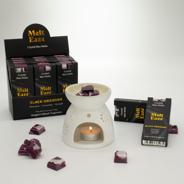 MeltEaze Wax Melts 50g - Obsidian Shield - Dragons Blood | Auro & Co