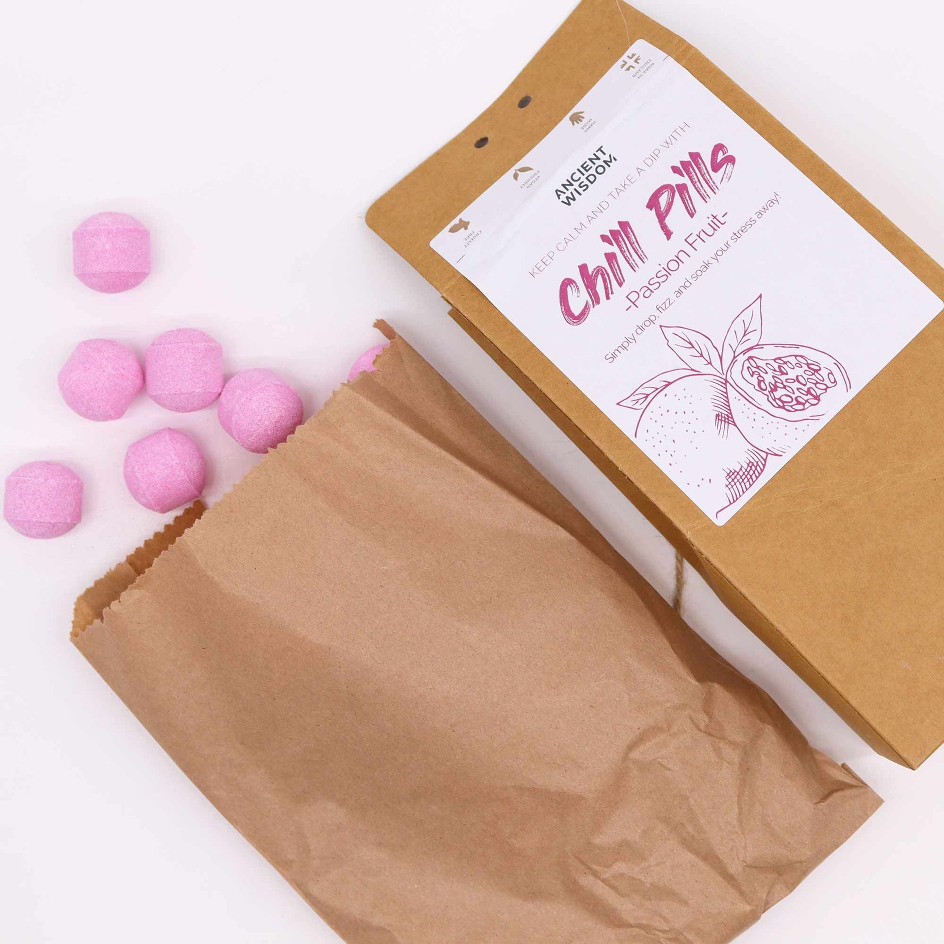 Chill Pills Gift Pack 350g - Passion Fruit – detail view