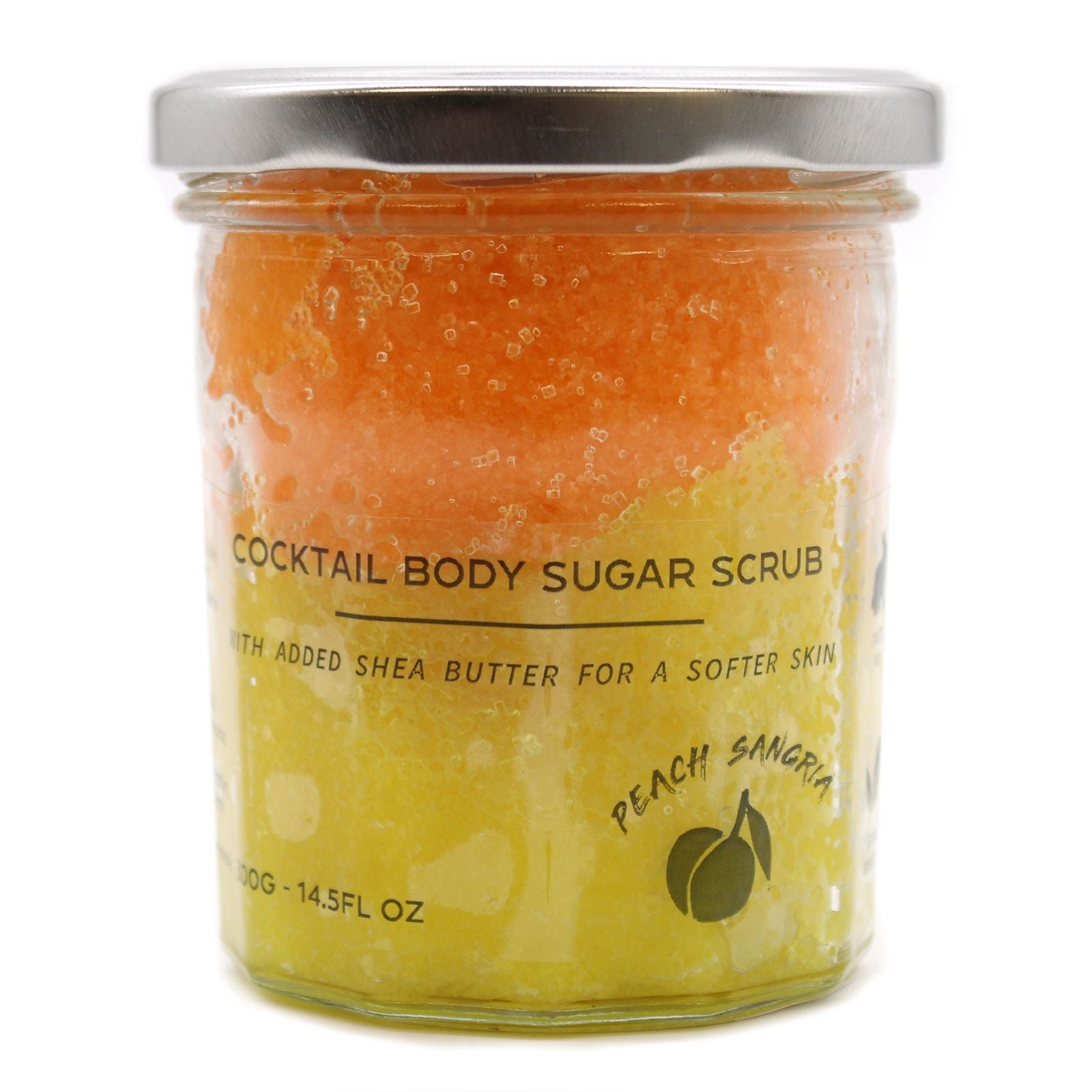Fragranced Sugar Body Scrub - Peach Sangria 300g – detail view