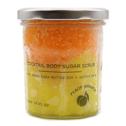 Fragranced Sugar Body Scrub - Peach Sangria 300g – detail view