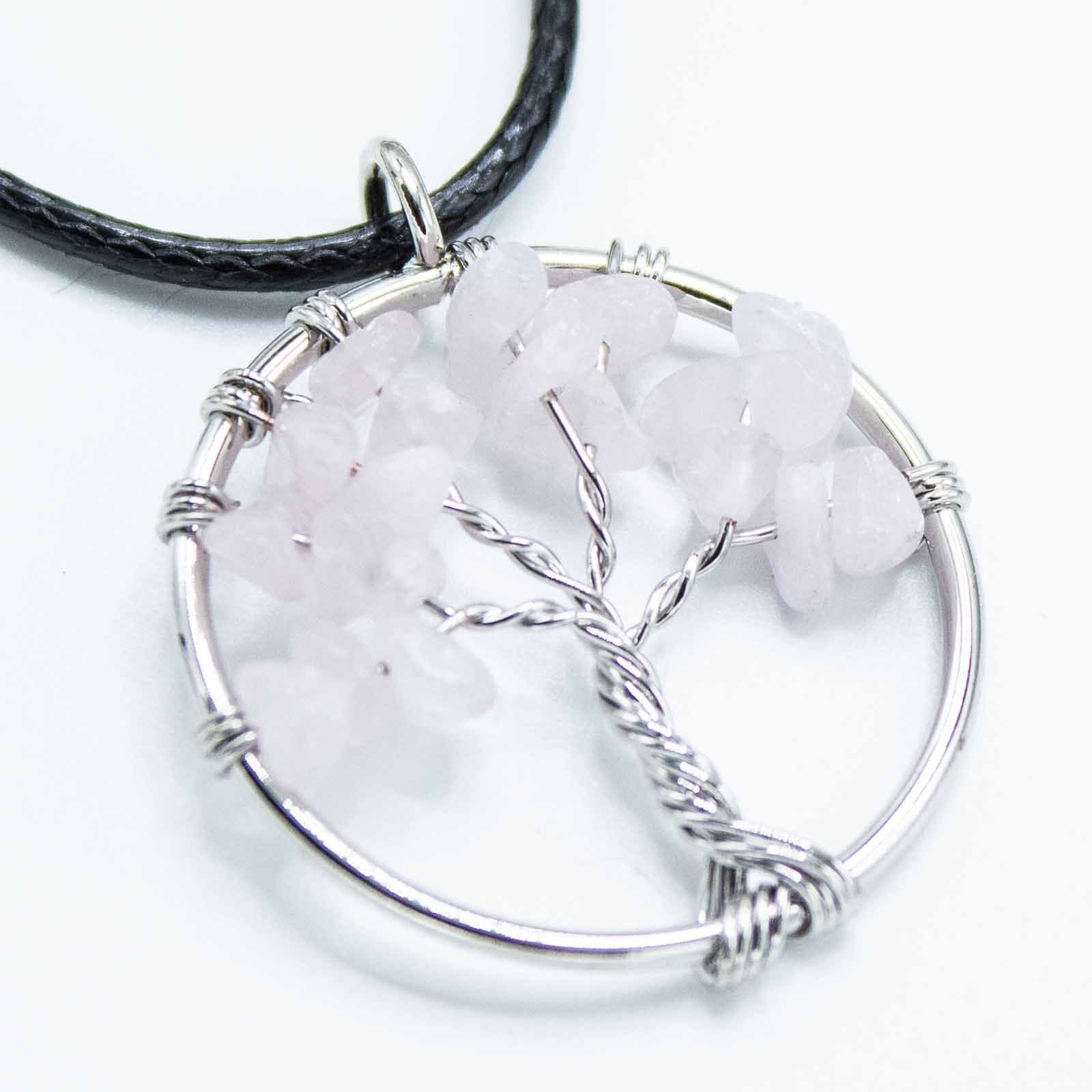 Tree of Life Pendant - Rose Quartz – packaging