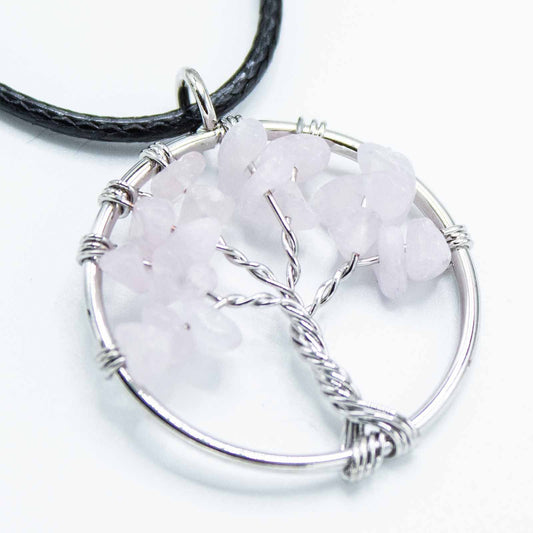 Tree of Life Pendant - Rose Quartz – packaging