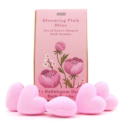 Blooming Pink Bliss Bath Heart Gift Set | Auro & Co