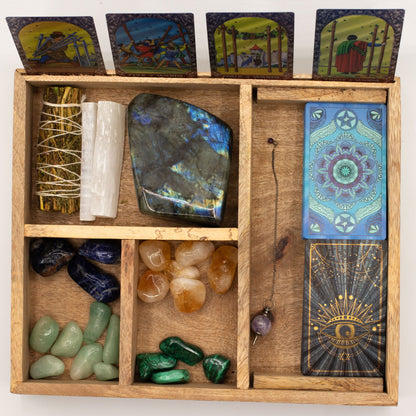 Four Section Tarot Box with Card Holder – product image 6