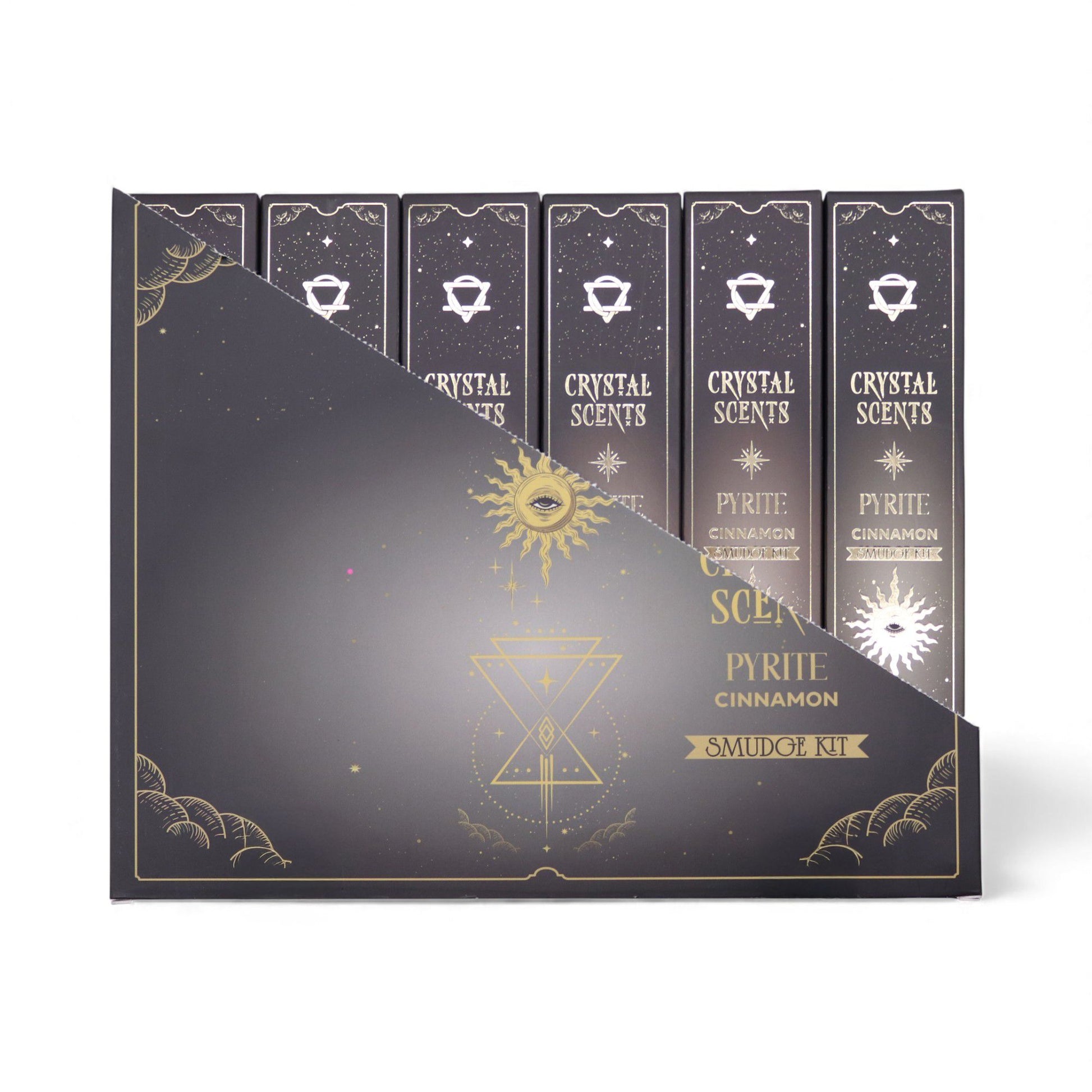Pyrite Crystal Scents Smudge Incense - Cinnamon – product image 5