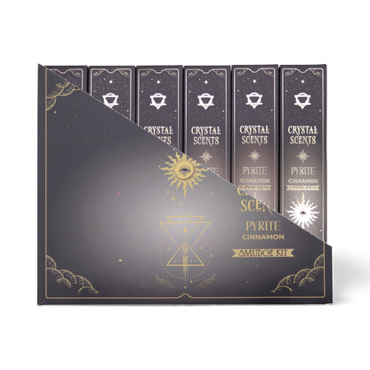 Pyrite Crystal Scents Smudge Incense - Cinnamon – product image 5