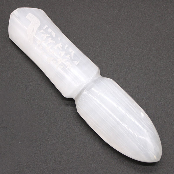 Selenite Ritual Knife - Releasing Bonds | Auro & Co