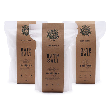 Greenman Rituals Magnesium Epsom Bath Salt – Pure Formula – lifestyle shot