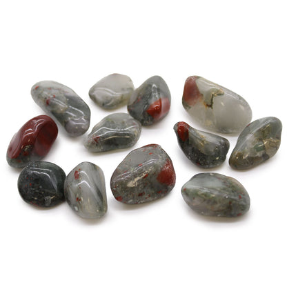 Medium African Tumble Stones - Bloodstone - Sephtonite | Auro & Co