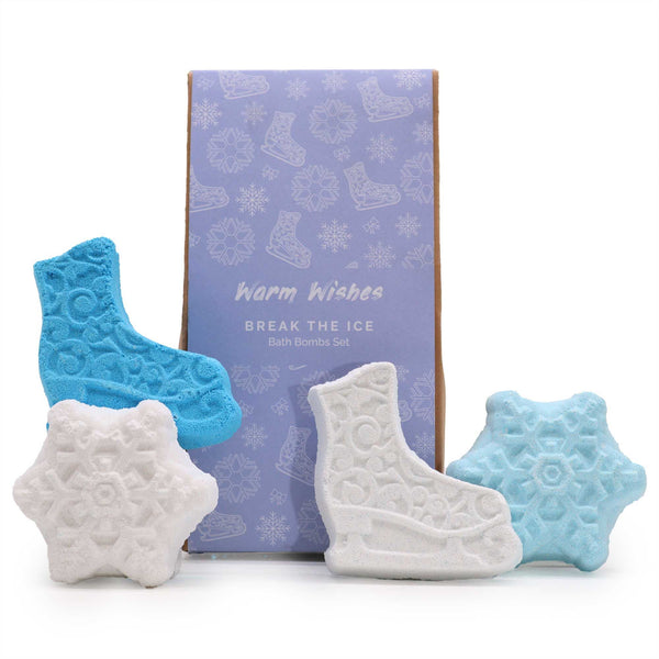 Break the Ice Christmas Bath Bomb Gift Pack | Auro & Co