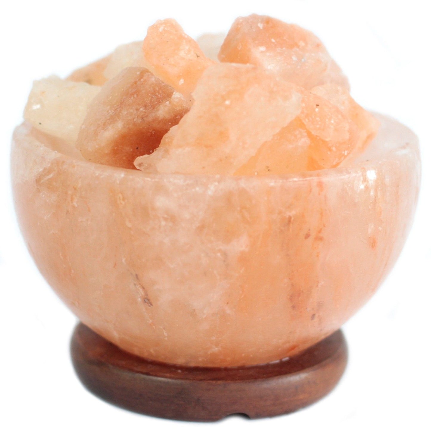 Salt Fire Bowl and Chunks - 15cm x 9cm – detail view