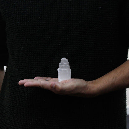 Natural Selenite Tower - 5 cm – product image 5